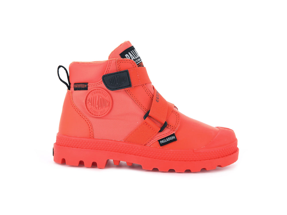 Botas Palladium PAMPA HI CUFFSTR WP+ Niños Firecracker | Costa Rica-97186